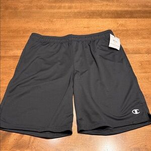 Champion Men's Dark Gray Athletic Shorts